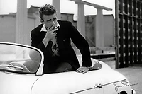 James Dean - White Car  