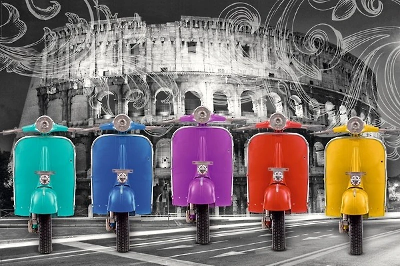 Vespas - Colasseum