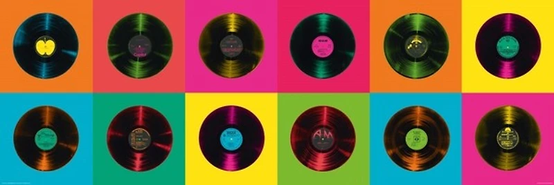 Pop Art Retro Music