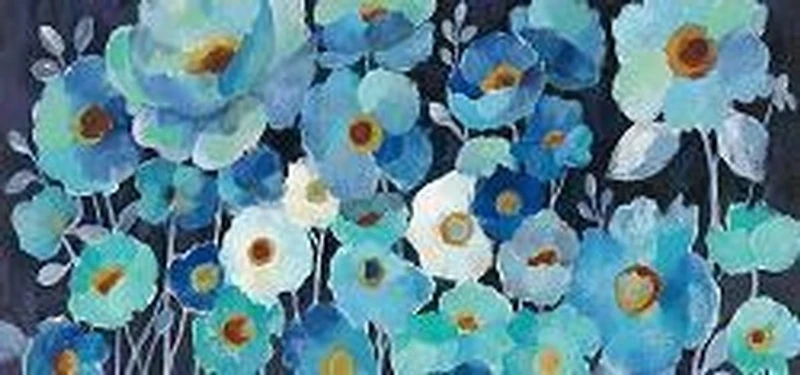 Silvia Vassileva - Indigo Flowers