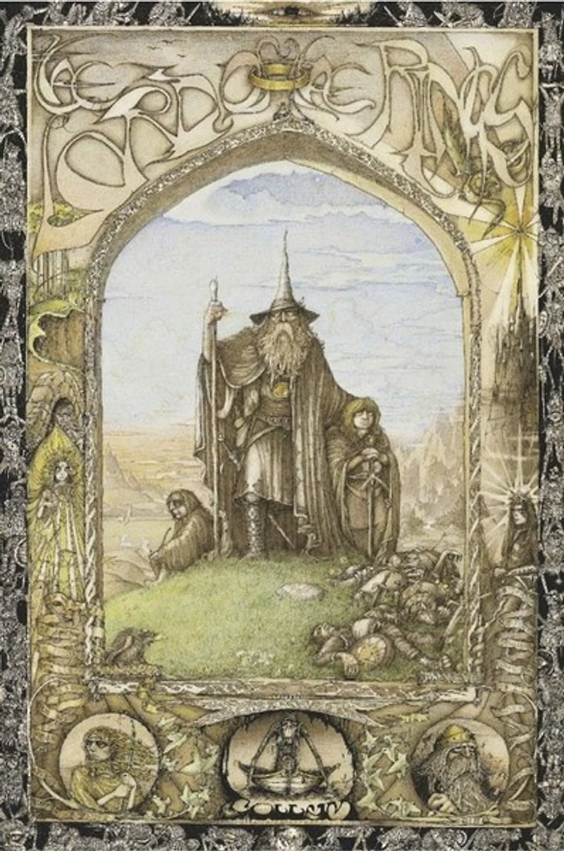 Lord Of The Rings Classic Map  