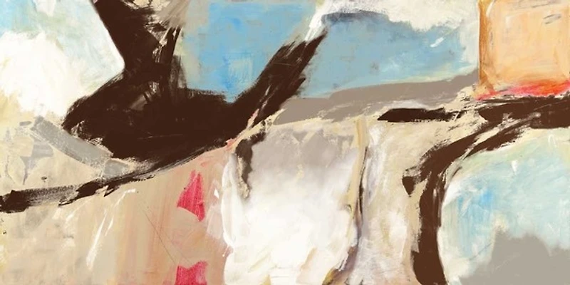 Chaz Olin - Aqua And Greige