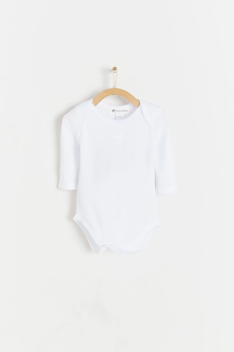 Logo Long Sleeve Bodysuit 2-Pack