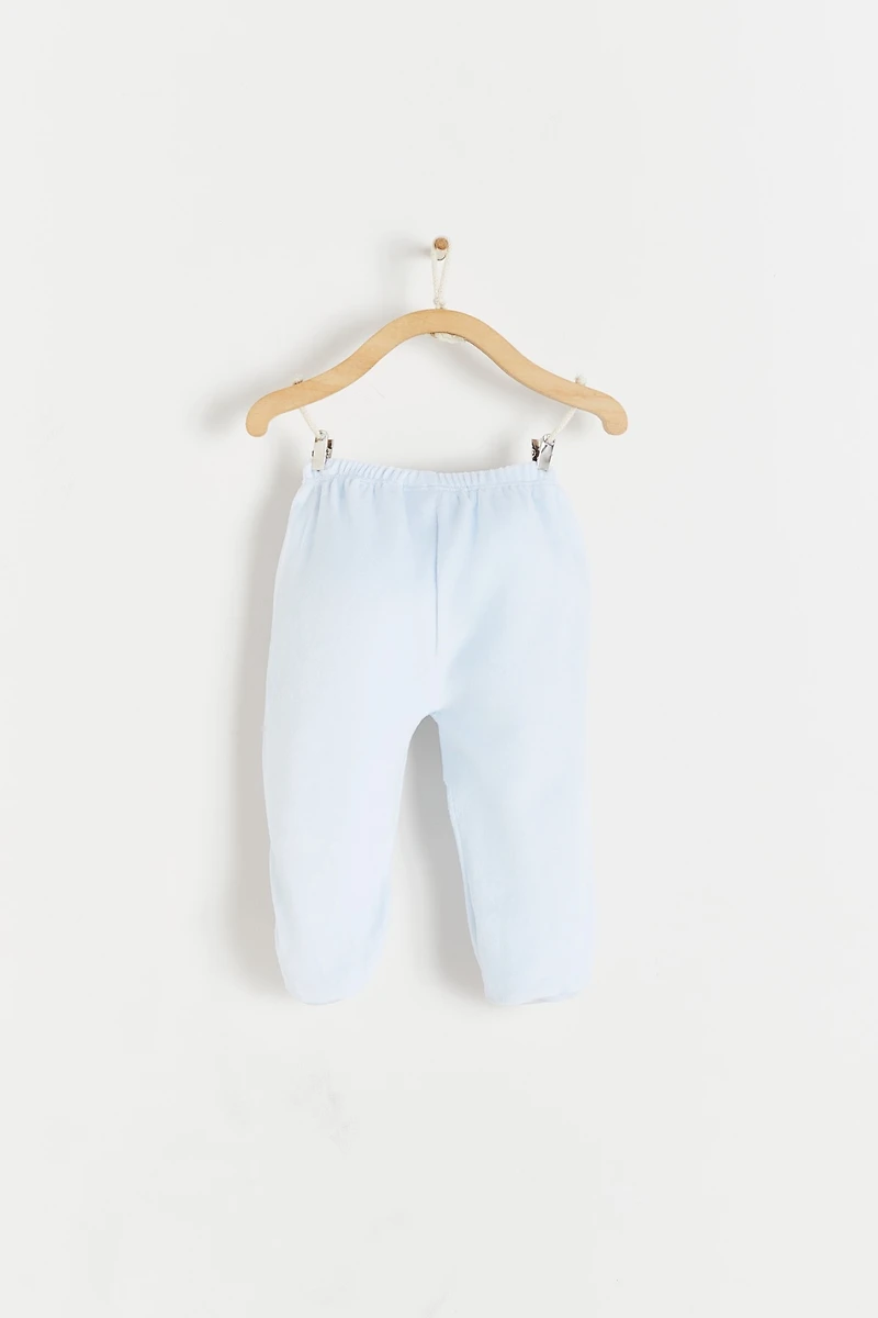 Velour Footed Pants