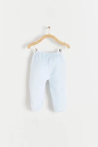 Velour Footed Pants