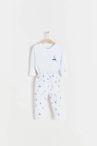 Sailing Body & Pants Pajama Set