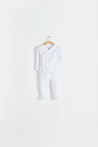 Tulips Kimono Top & Pants Set