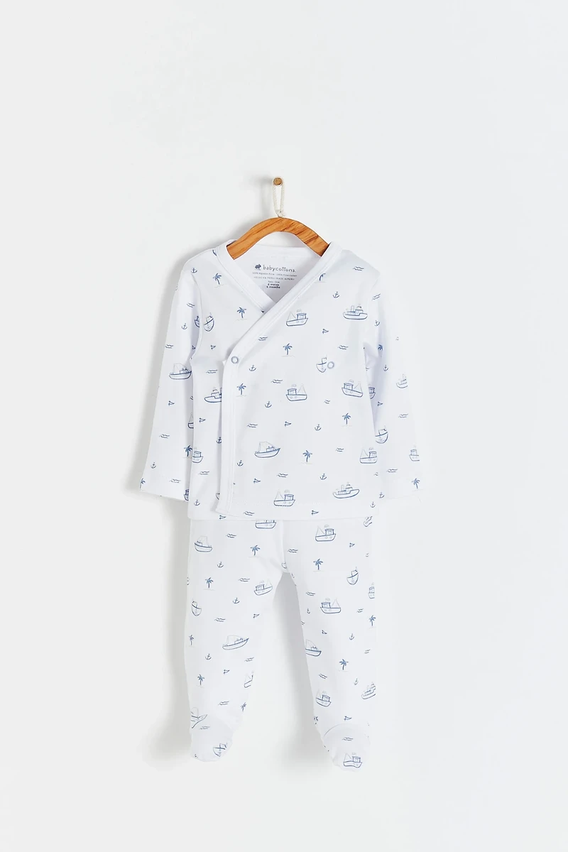 Oceania Kimono Top & Pants Set