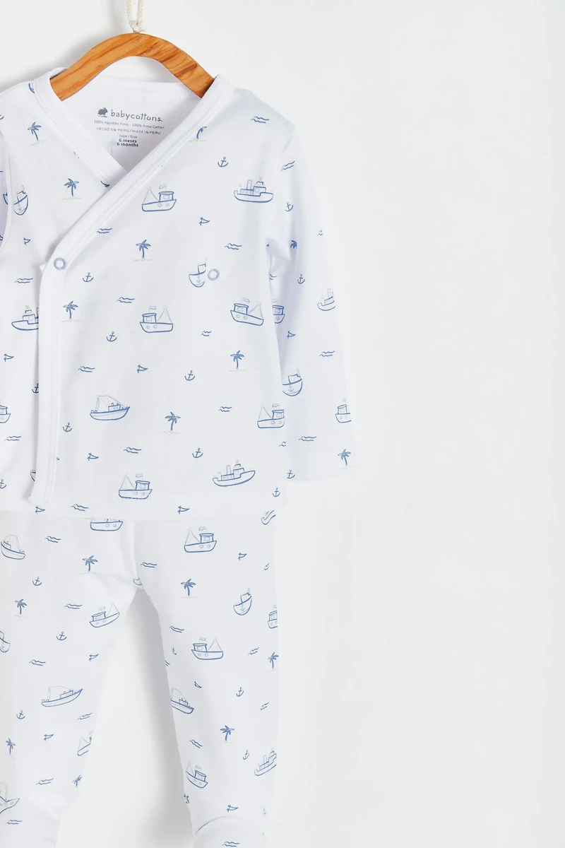 Oceania Kimono Top & Pants Set