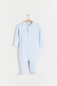 Logo Footless Pajama
