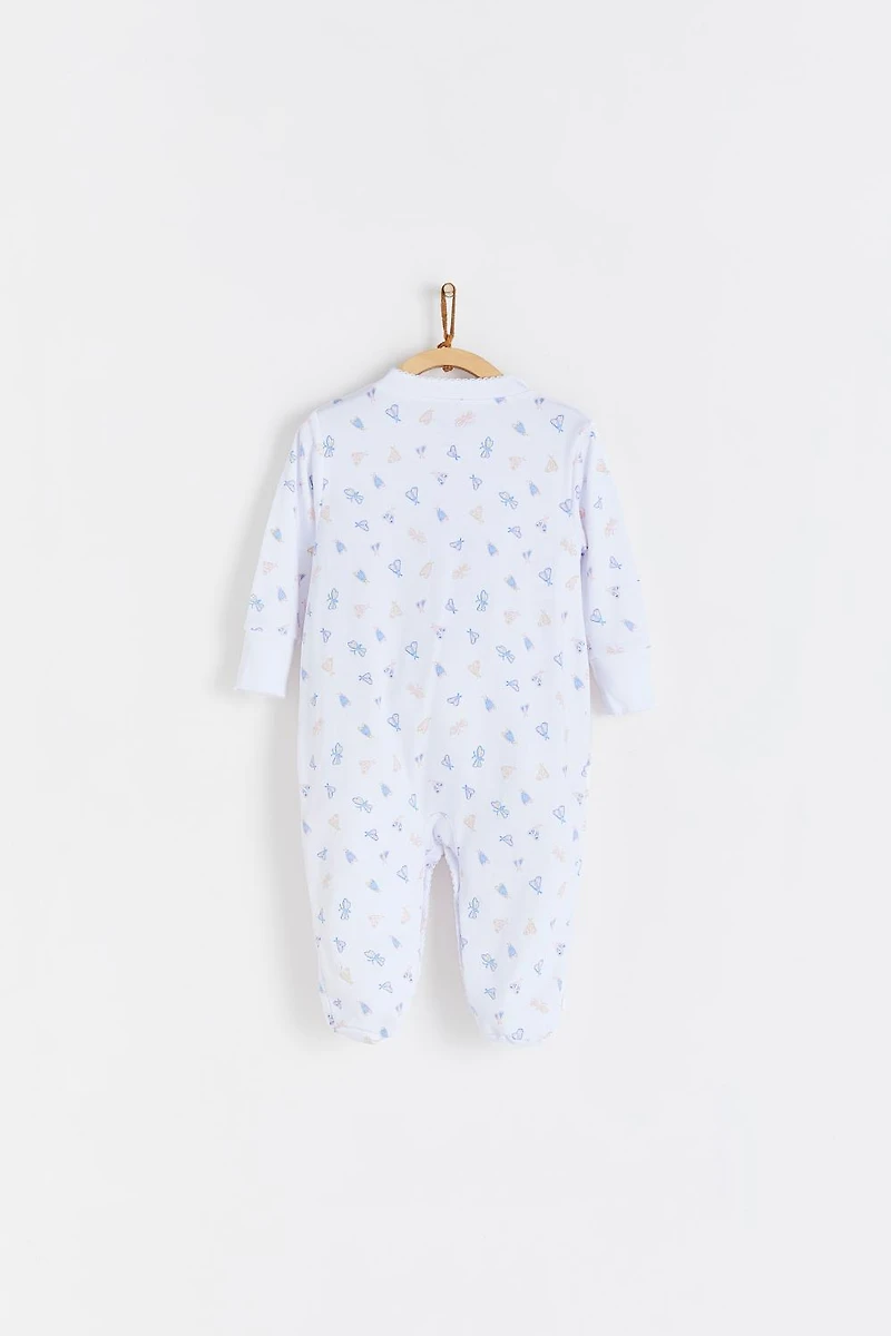 Fly Pajama Snap Footie
