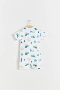 Animals Short Romper