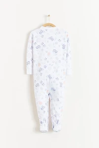 Orange Snug Footie Pajamas