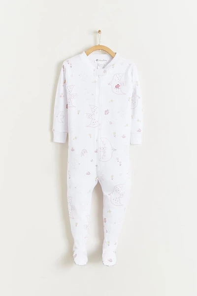 Danet Zip Snug Footie Pajamas