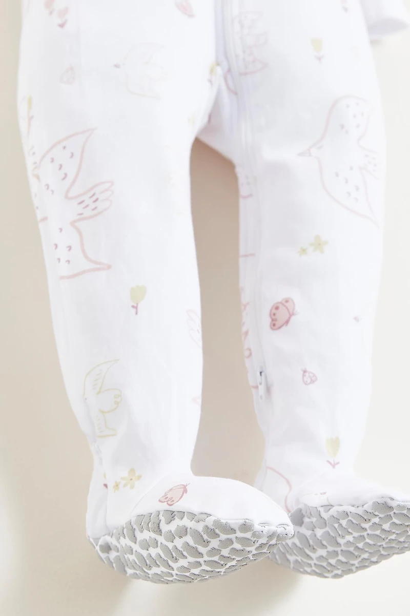 Danet Zip Snug Footie Pajamas