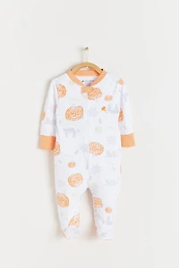 Halloween Glow Footie Pajamas
