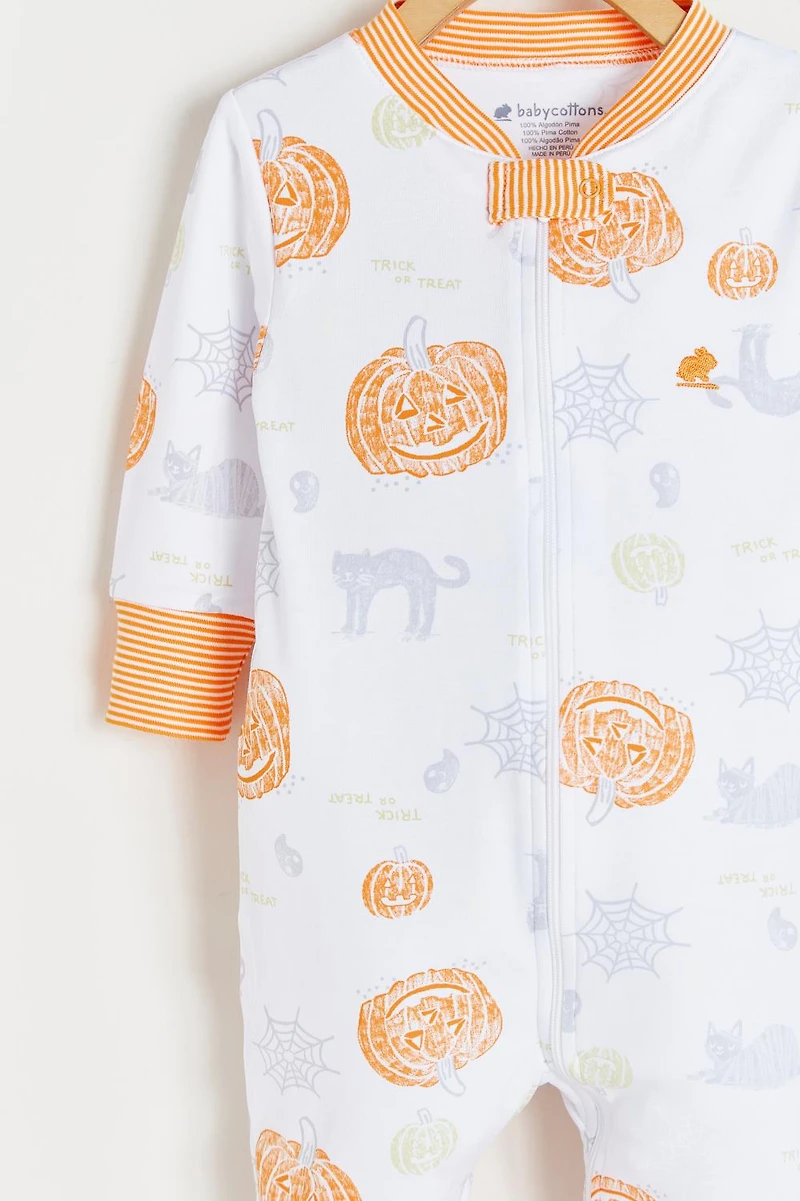Halloween Glow Footie Pajamas