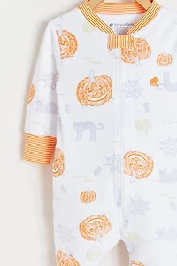 Halloween Glow Footie Pajamas