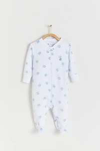 Turtles Zip Footed Pajama