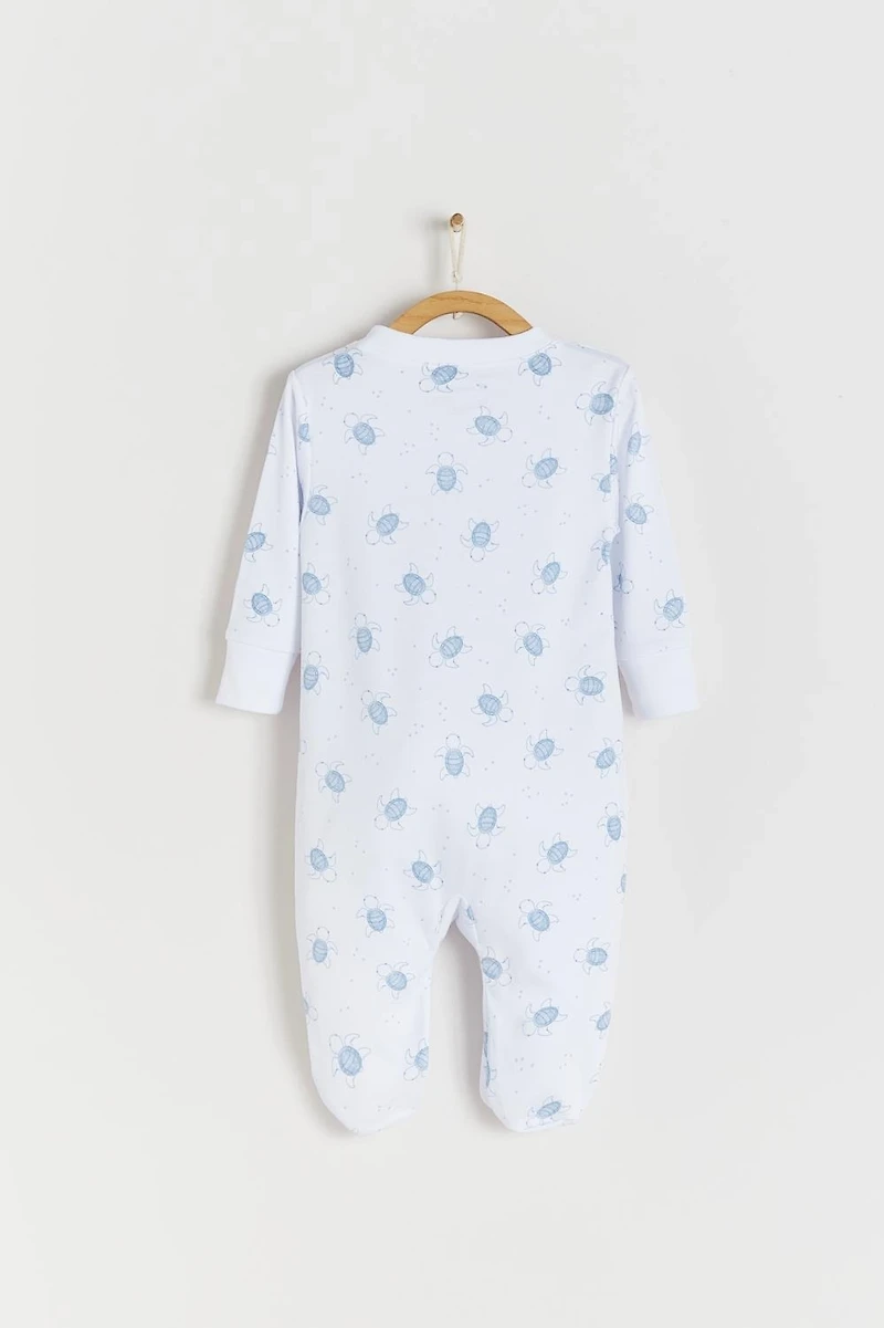 Turtles Zip Footed Pajama