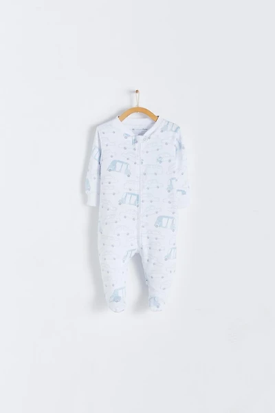 Tuc Zip Footed Pajama