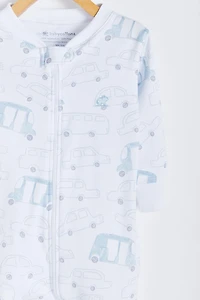 Tuc Zip Footed Pajama