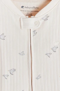 Goose Zip Footed Pajama