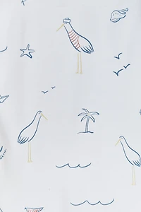 Sea Zip Footed Pajama