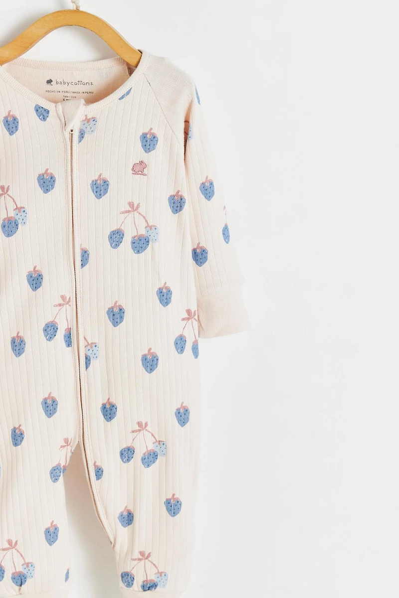 Berrypop Zip Footless Pajama
