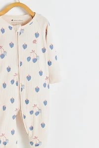 Berrypop Zip Footless Pajama