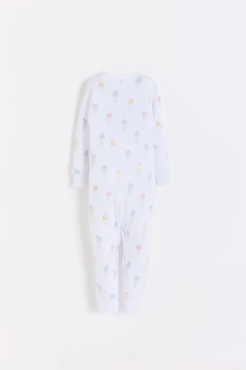 Gelato Snug Footless Pima Cotton Pajama