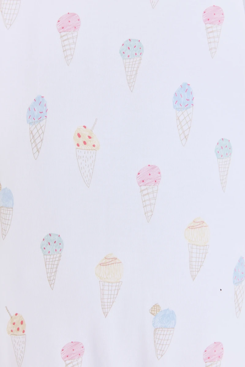Gelato Snug Footless Pima Cotton Pajama