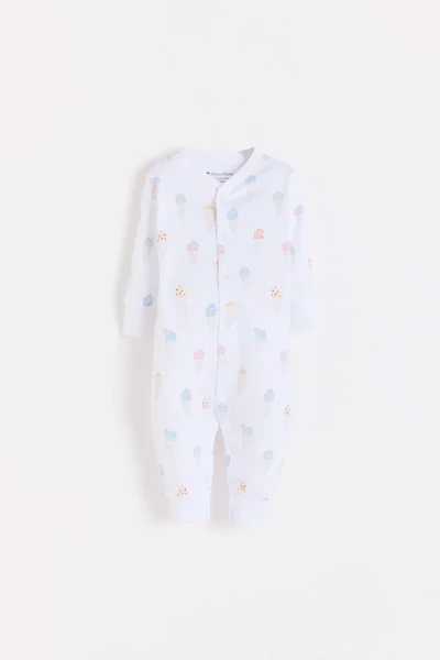 Gelato Snap Footless Pima Cotton Pajama