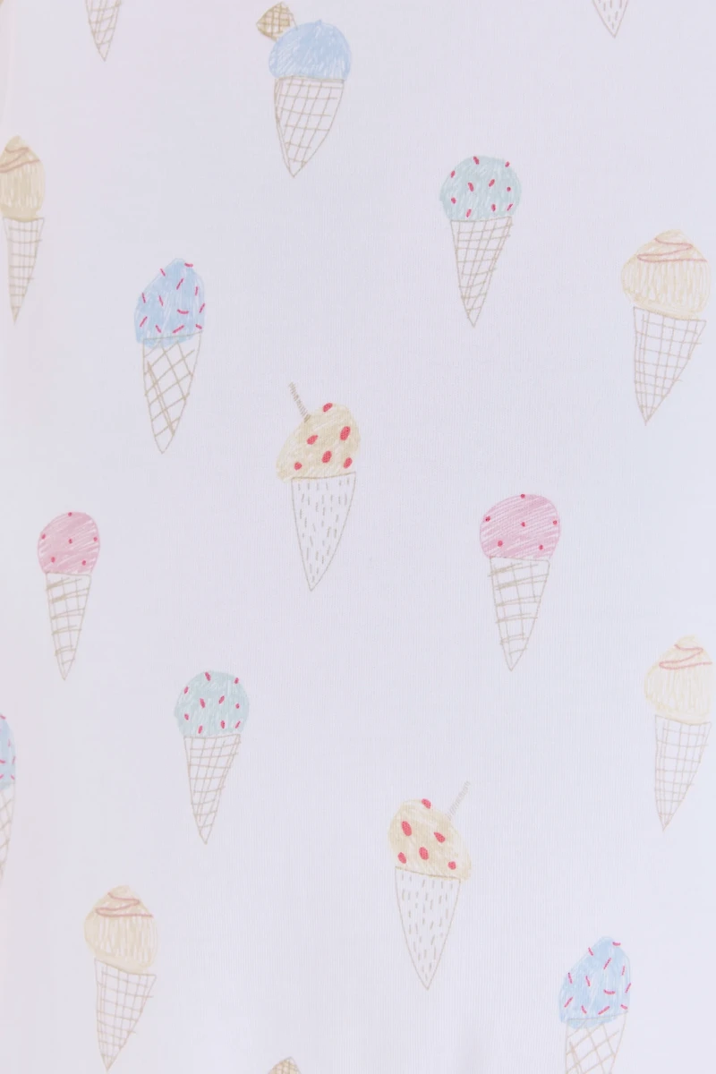 Gelato Snap Footless Pima Cotton Pajama