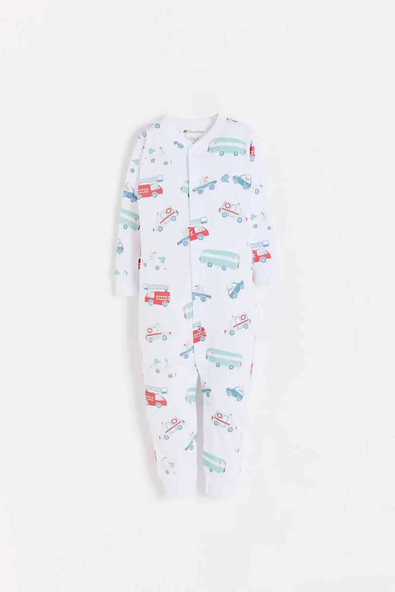 Rafi Snug Footless Pima Cotton Pajama