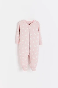 Hoppers Zip Footed Pajama
