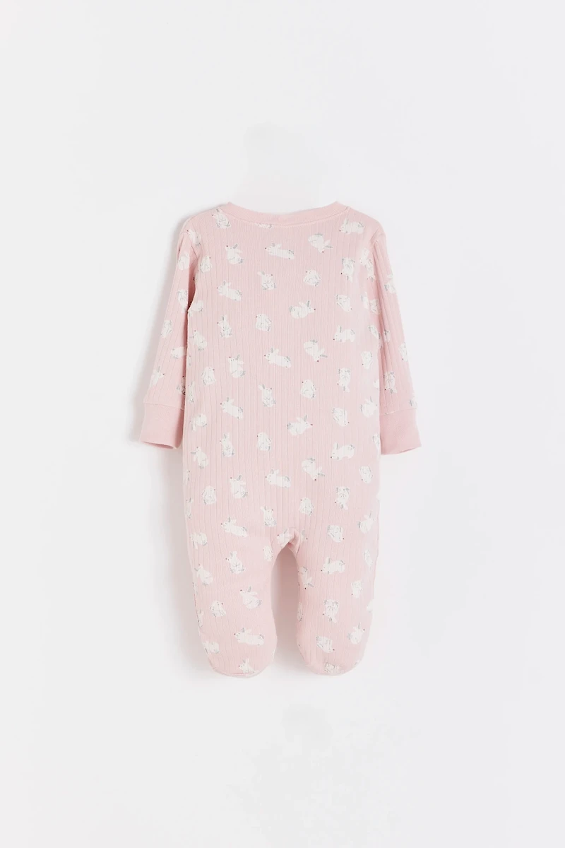 Hoppers Zip Footed Pajama