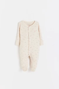 Magic Wings  Front-Snap Footie