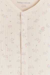 Magic Wings  Front-Snap Footie