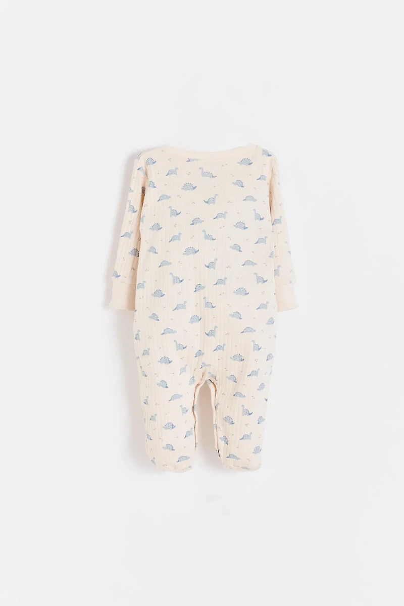 Dinomyte  Front-Snap Footie