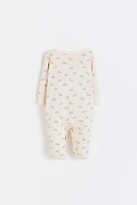Dinomyte  Front-Snap Footie