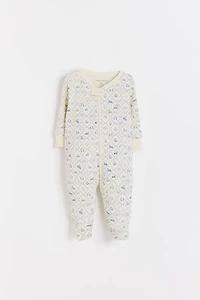 Jane Zip Footed Pajama
