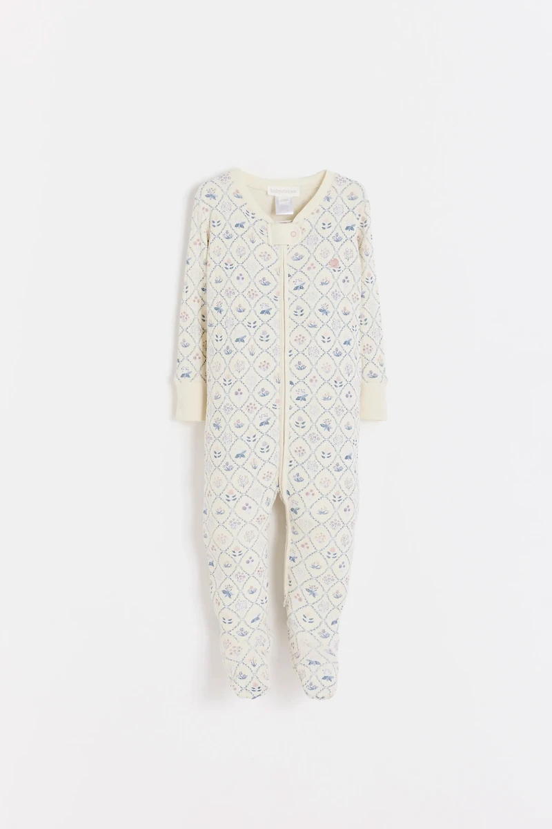 Jane Snug Zip Footed Pajama