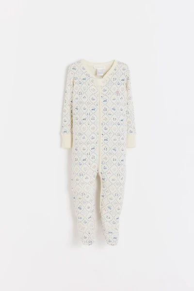 Jane Snug Zip Footed Pajama