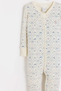 Jane Snug Zip Footed Pajama