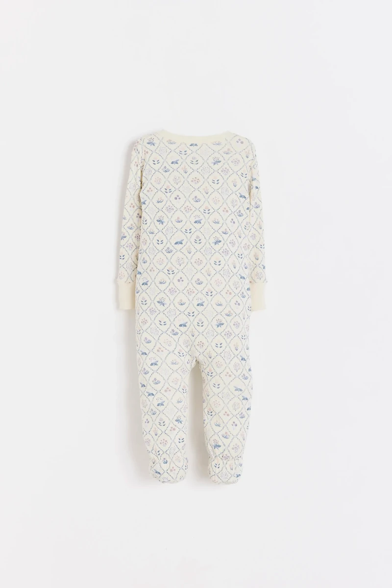 Jane Snug Zip Footed Pajama