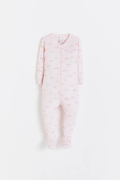 Whimsy Snug Zip Footed Pajama