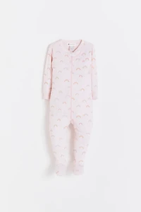Whimsy Snug Zip Footed Pajama