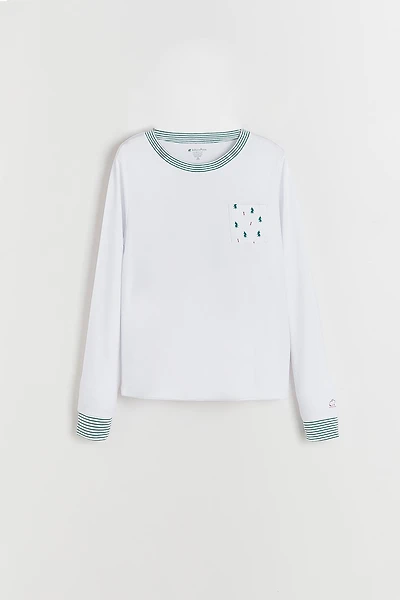 Christmas Pajama Mom Top