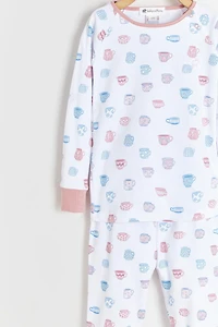 Cups Snug Fit Long Pajamas